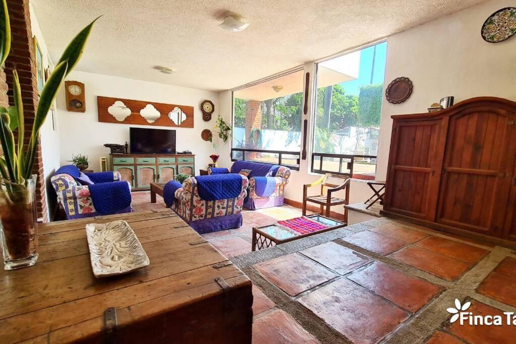 Finca Taino. Hermosa Casa Con Alberca Jiutepec Esterno foto